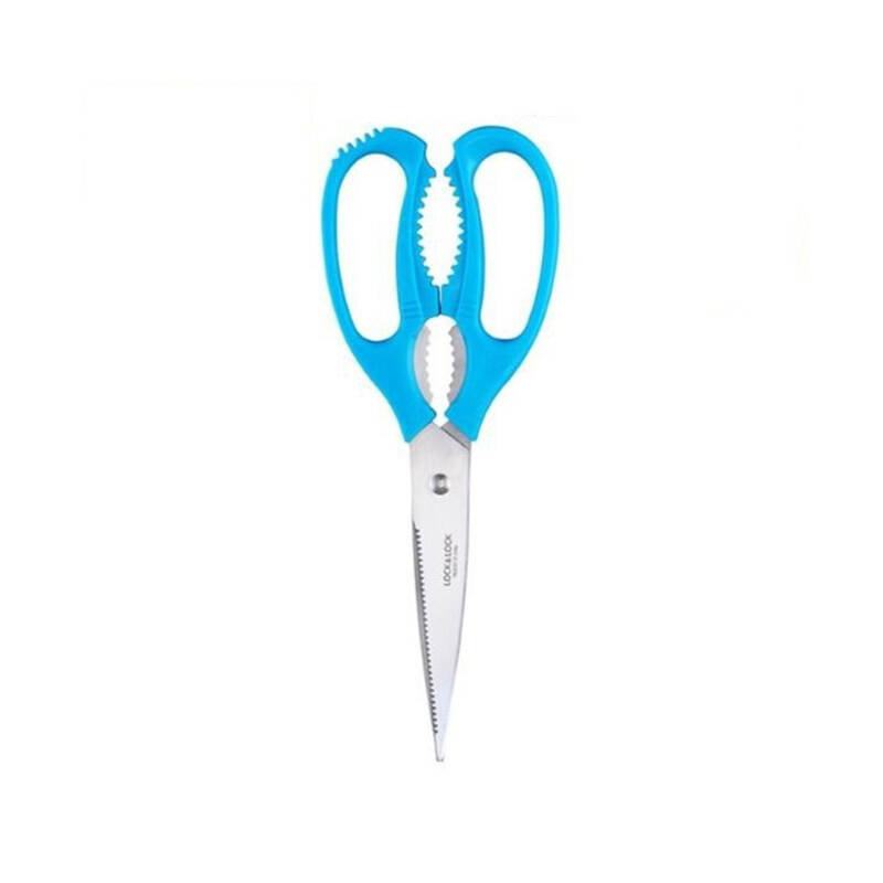 Kéo Cắt Đa Năng LocknLock 21cm - Màu Xanh Dương - F00097, , large image number null